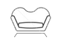 Restaurant Sofa